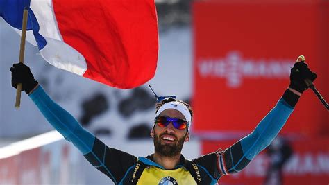 Biathlon Martin Fourcade Champion Du Monde De Poursuite Ladepeche Fr