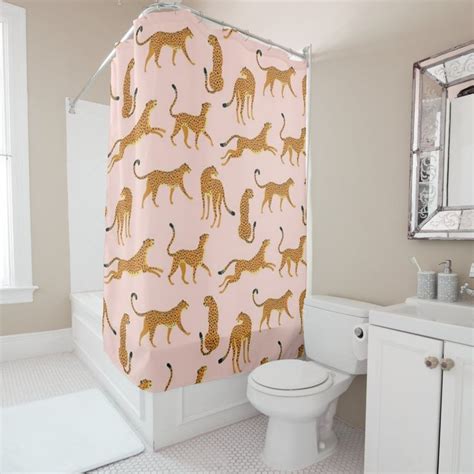 Leopards Or Cheetahs Shower Curtain Zazzle