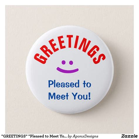 Hello Buttons And Pins No Minimum Quantity Zazzle