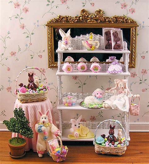 good sam showcase  miniatures easter decorations finery