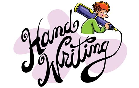 cursive handwriting clipart
