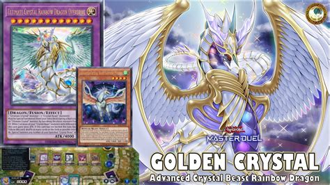 Advanced Crystal Beast Deck Golden Rule Crystal Rainbow Dragon