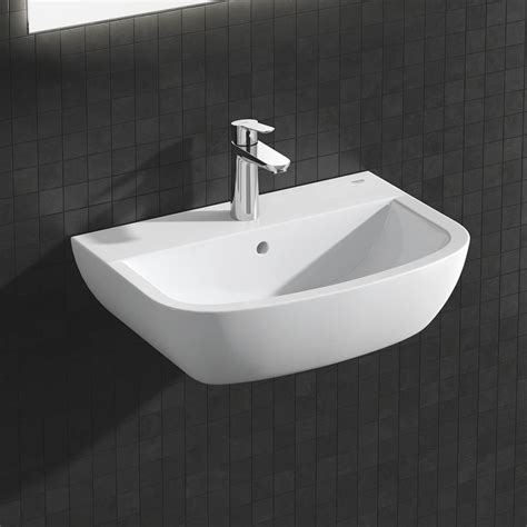 Grohe Bau Ceramic 550mm 1TH Wall Hung Basin 39440000