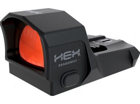 Hex Optics Dragonfly Mini Reflex Red Dot With 13 Co Witness Riser Mnt