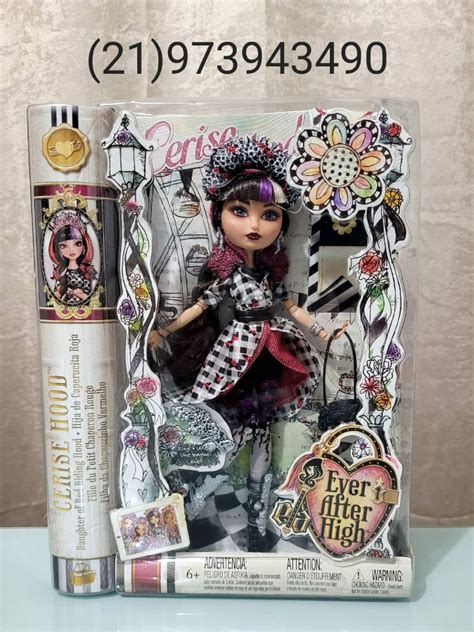 Mattel Ever After High Spring Unsprung Cerise Hood Doll Nova