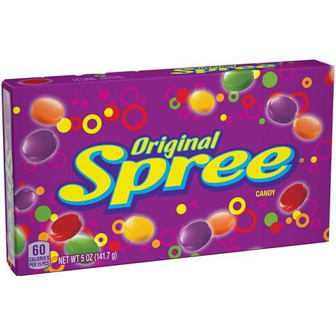 Original Spree Candy 5 Oz Theater Box All City Candy