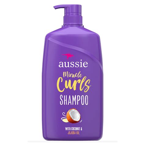 Aussie Miracle Curls Shampoo With Coconut And Jojoba Oil Paraben Free 262 Fl Oz