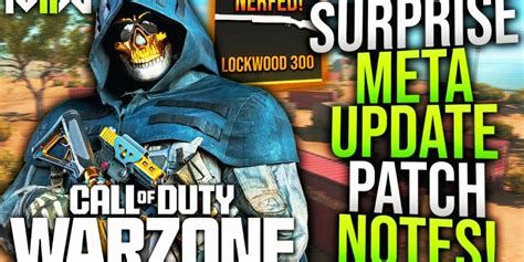 Whosimmortal Warzone Surprise Meta Update Patch Notes Broken Shotgun