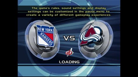 Nhl Hitz Pro Xbox Rangers Vs Avalanche Youtube