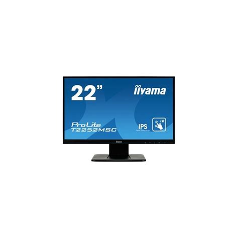 iiyama ProLite T2252MSC-B1, 54,6 cm (21.5"), 7 ms, 250 cd / m², IPS ...