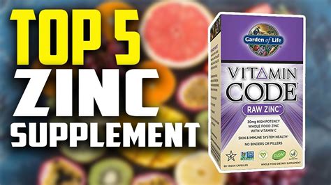 Best Zinc Supplement Reviews At Gloria Davies Blog