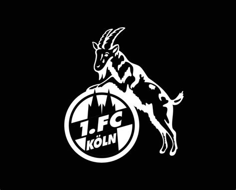 Koln Club Logo Symbol White Football Bundesliga Germany Abstract Design