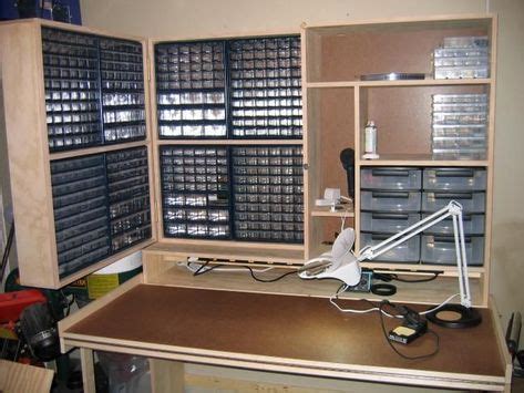 59 Ham Shack Design Ideas | electronic workbench, electronics lab ...