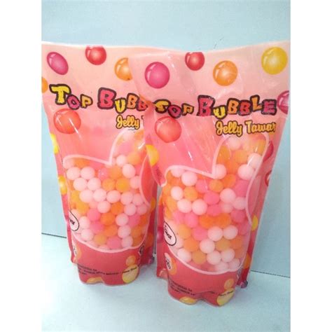 Jual Top Bubblejelly Bubble Tawar 500 Gr Shopee Indonesia