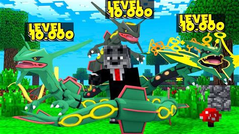 Novo Mega Rayquaza Level 10000 Minecraft Pixelmon Youtube