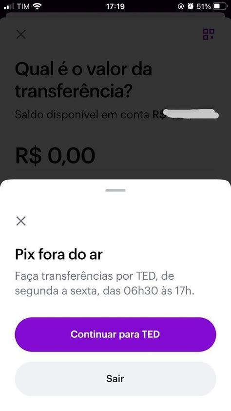 Pix Do Nubank Fica Fora Do Ar Pix G