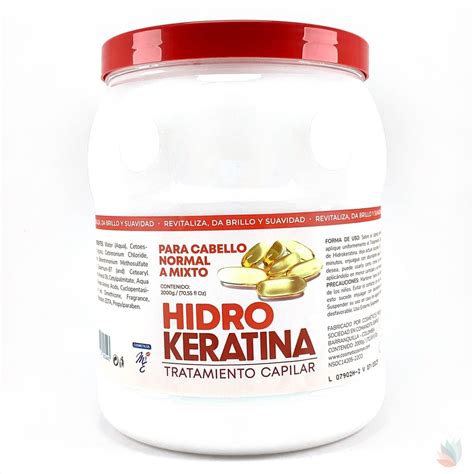 Tratamiento Capilar Con Hidro Keratina M E Disarbel