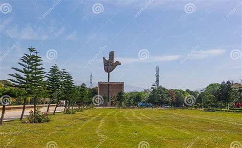 The Open Hand Monument Chandigarh India Editorial Stock Image Image