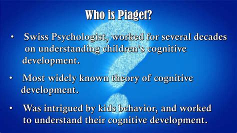 Solution Piagets Stages Of Cognitive Development Concepts Summarize