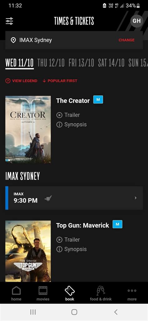 Imax Sydney opens Wednesday : r/sydney