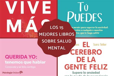 Los 15 Mejores Libros Sobre Salud Mental