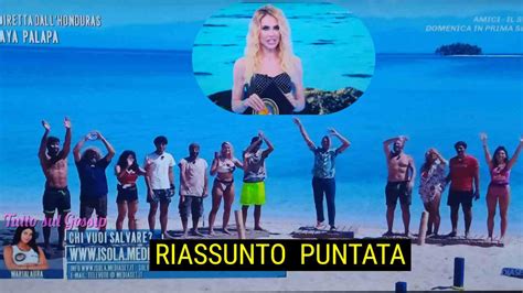 Isola Dei Famosi Riassunto Puntata Roger In Ospedale Laura Eliminata