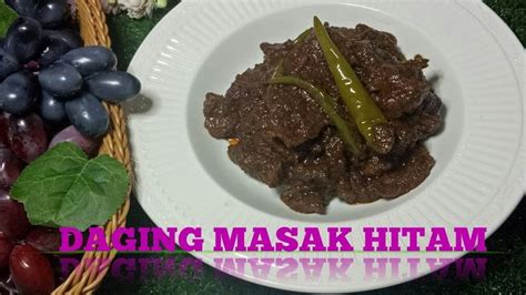 DAGING MASAK HITAM || ENAKNYA BIKIN TERTAGIH