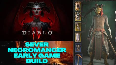 Best Fast Leveling Necromancer Sever Build Diablo 4 Youtube