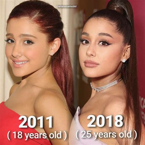 Ariana Grande Celebrities Before And After Cat Valentine Years