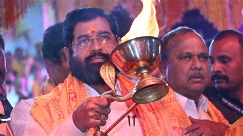 Maharashtra Cm Eknath Shinde Visit Ayodhya Ram Lala Temple Meet Up Cm