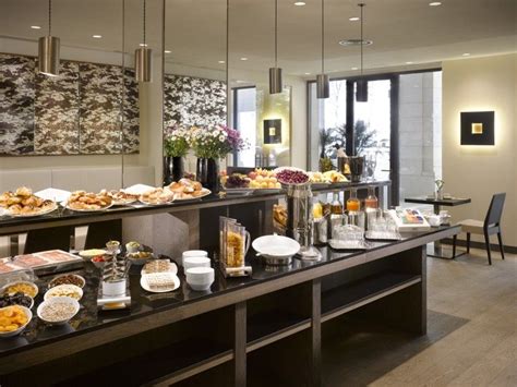 Hotel Breakfast Buffet Area Design