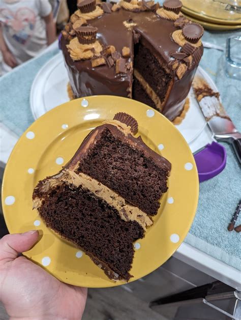 Reese's Peanut Butter Cup Cake - Dining and Cooking