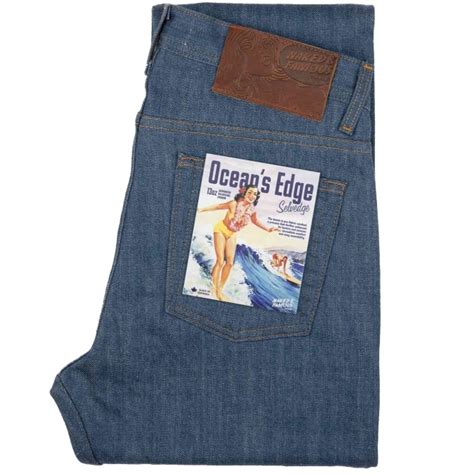 Naked Famous Weird Guy Oceans Edge Selvedge Jeans