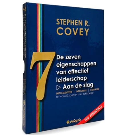 De Zeven Eigenschappen Van Effectief Leiderschap Stephen R Covey Kopen