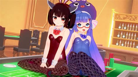 Griu999 On Twitter コイカツにてウナきり うなキリバニー ๑`·ᴗ·´๑ コイカツ Voiceroid 東北きりたん 音街ウナ