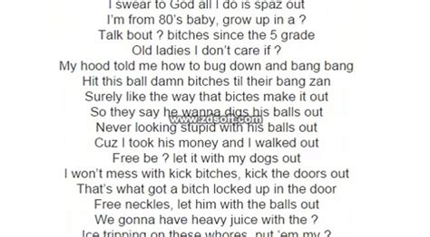 Freestyle Rap Lyrics