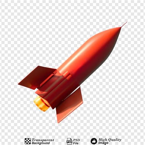 Premium Psd Missile Png Isolated On Transparent Background