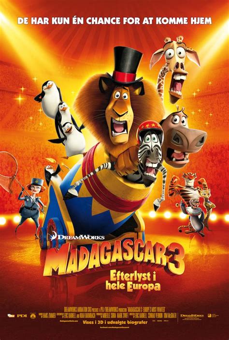 Madagascar 3 Europe S Most Wanted 2012 Poster FR 2400 3600px