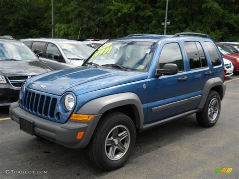 2005 Atlantic Blue Pearlcoat Jeep Liberty Sport 4x4 50549965 Photo 12