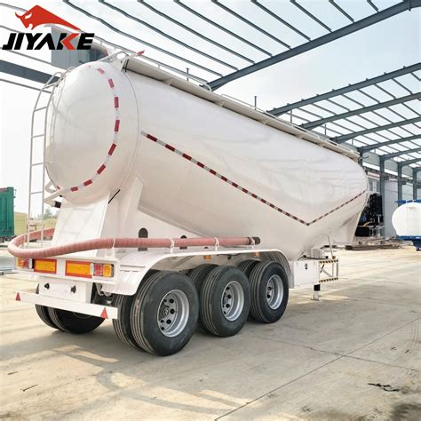 Three Axle 40 50 Cbm Bottom Discharge Unloading Bulk Cement Fly Ash