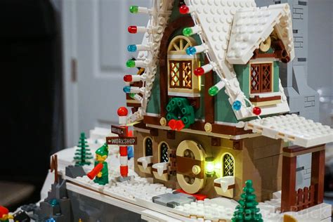 Integrating the LEGO Elf Club House into Our Winter Village - The ...