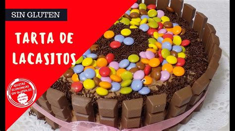 Tarta De Chocolate Con Lacasitos Y Barritas De Chocolate Sin Gluten 🎂