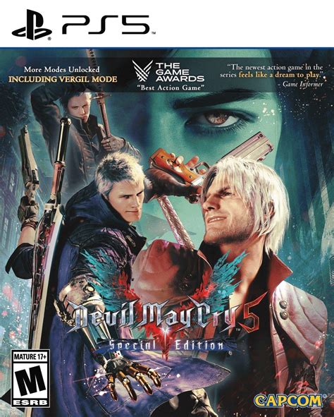 Capcom Revela Capa De Devil May Cry 5 Special Edition Para PS5