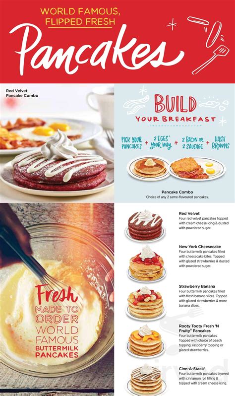 Ihop Full Menu Printable