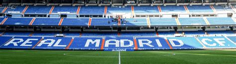 Santiago Bernabeu Seating Chart Real Madrid Stadium Map