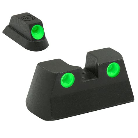 Meprolight Tru Dot Cz 75 85 Sp01 Green Green Fixed Pistol Sight Set 177763101 For Sale