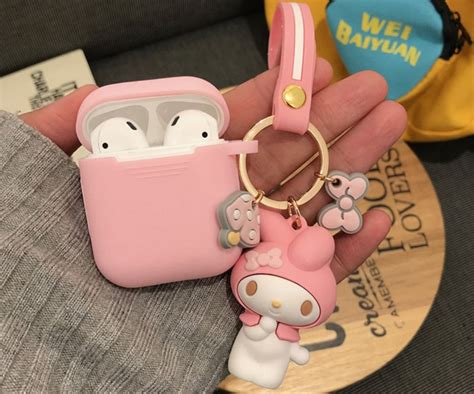 Kawaii Anime Airpod Case 1 2 Etsy