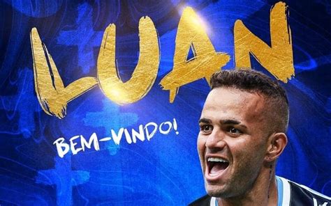 Contratação de Luan é oficializada pelo Grêmio