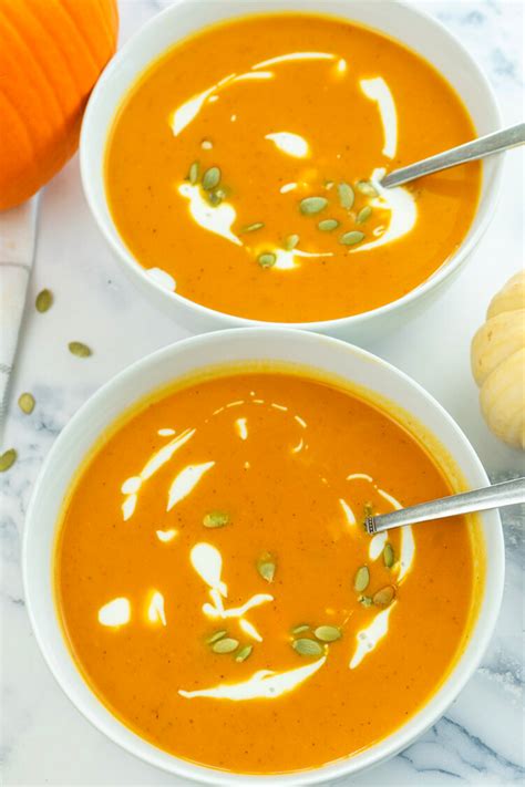 Creamy Roasted Pumpkin Soup Awww Licious