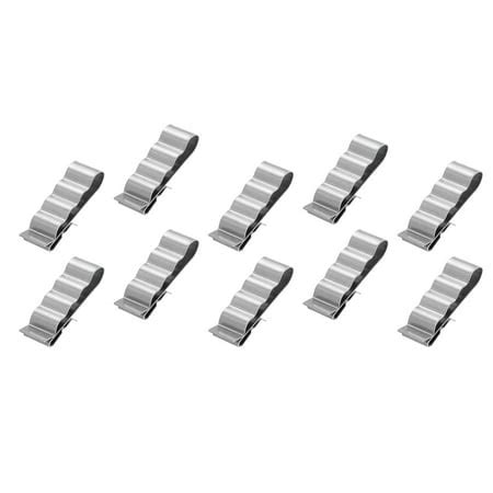 Uxcell Trailer Wire Clips Solar Panel Cable Clips 304 Stainless Steel ...